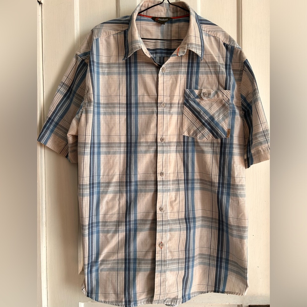 CloudVeil XXL Short Sleeve button shirt